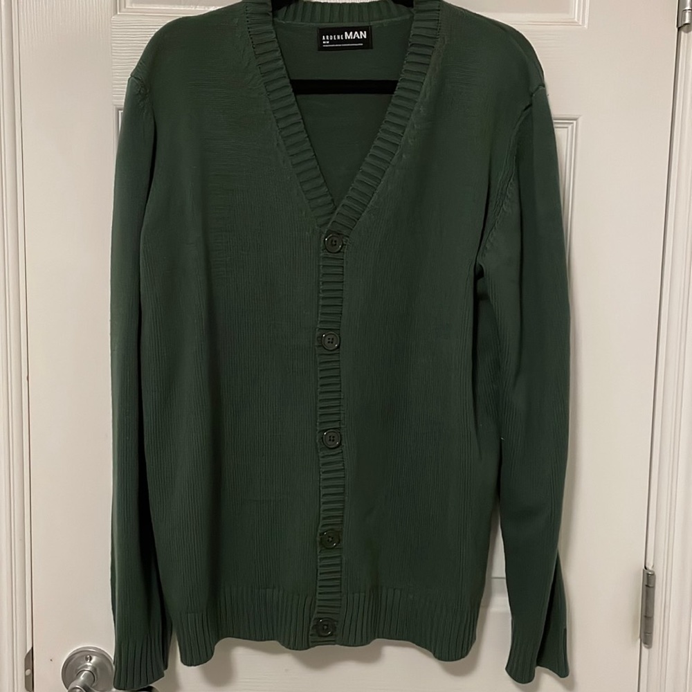 Green Men’s Cardigan (Ardene)